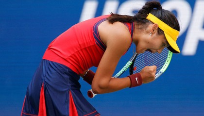  拉杜卡努延续神话，印第安维尔斯背靠背夺冠